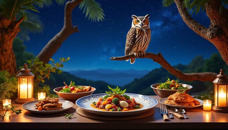 Explorez le Monde et la Cuisine Raffinée avec Chouette Étoilée